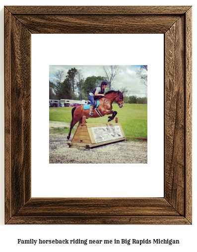 family horseback riding near me in Big Rapids, Michigan